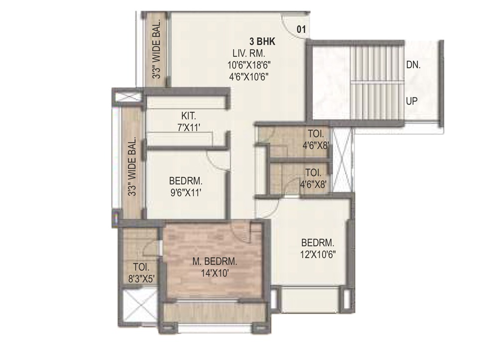 3 BHK