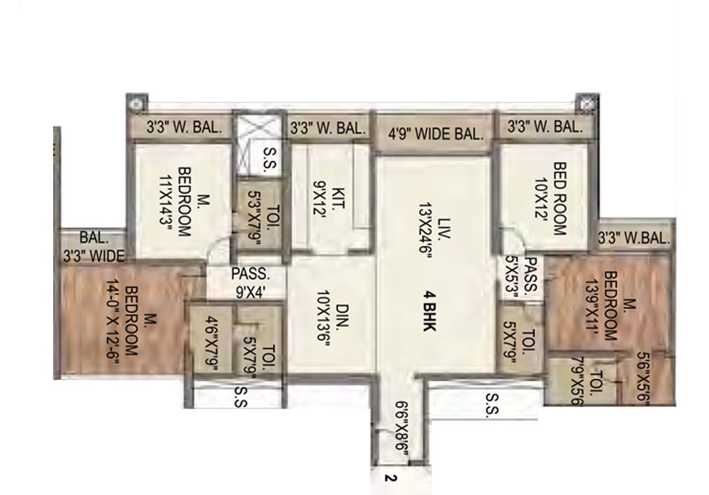 4 BHK